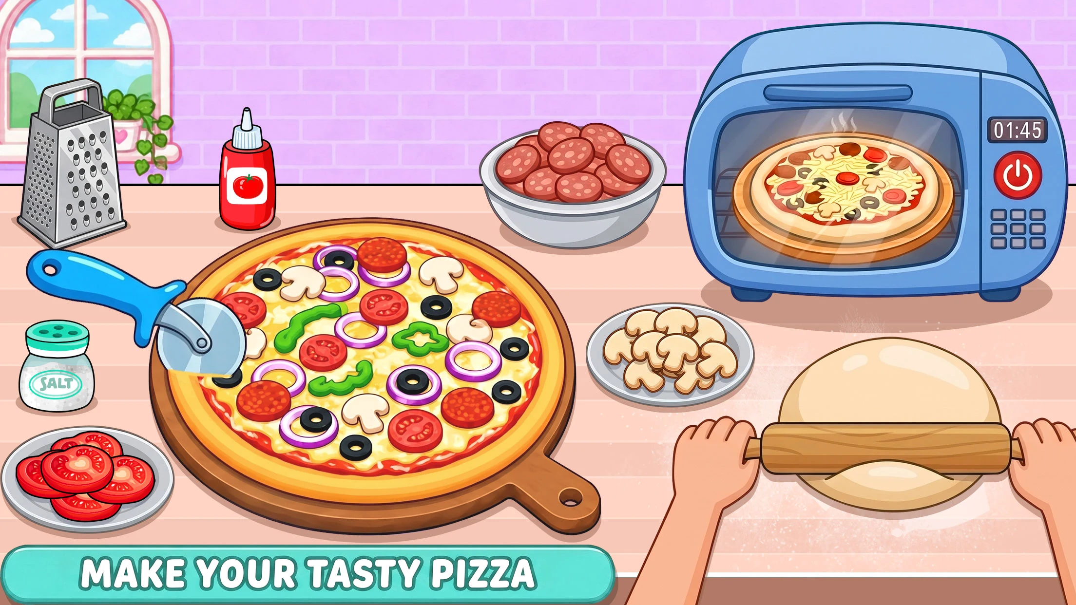 Kitchen Set Cooking Bake Time screenshot
