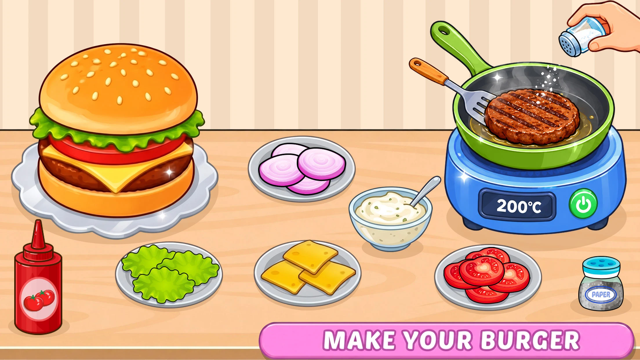 Kitchen Set Cooking Bake Time screenshot